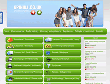 Tablet Screenshot of opiniuj.co.uk
